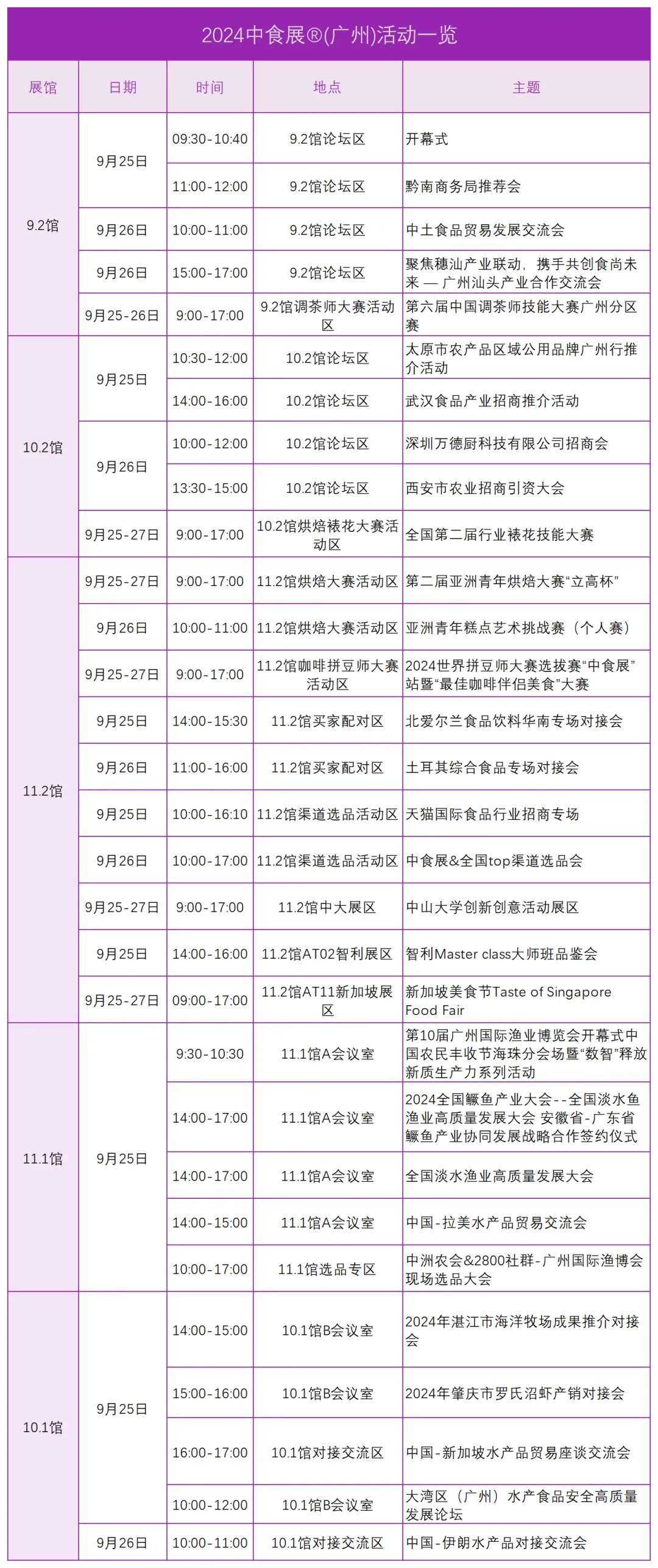 倒计时1天！2024中食展®广州明日即将开幕，期待您的莅临！